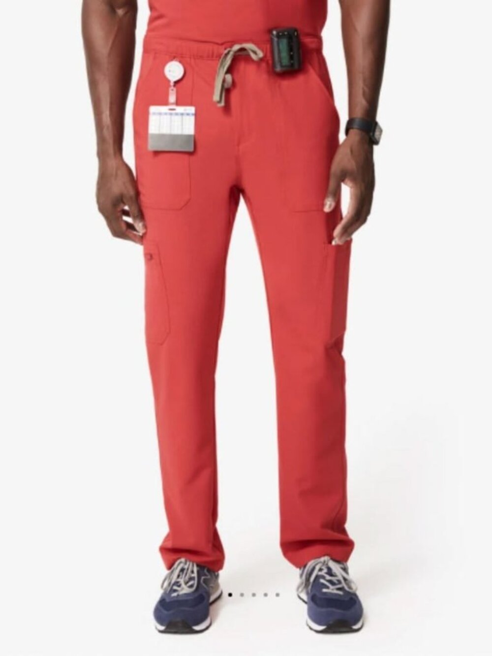 Figs Men's Cairo Cargo Scrub Pants in Clay Size Medium